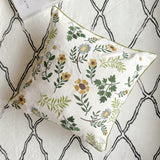 Spring Daisy Throw Pillow Covers