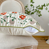 Spring Flower Throw Pillow Covers