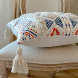 20x20 Bohemian Fringe Chic Pillow Covers