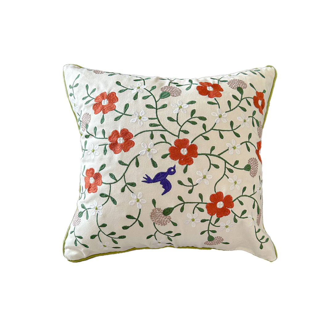 Spring Flower Throw Pillow Covers