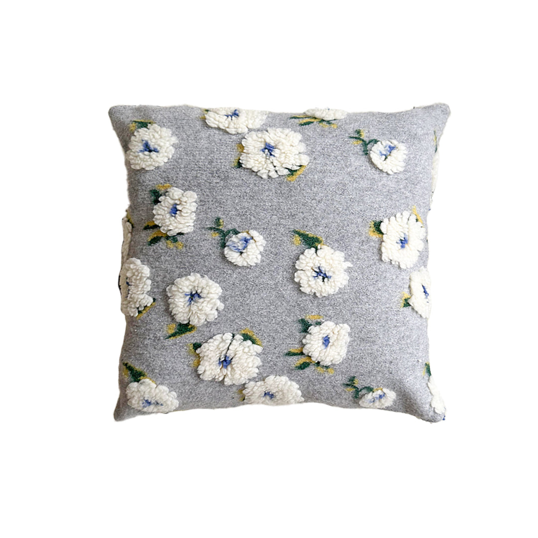 Daisy Pattern Square Throw Pillows Covers 20x20