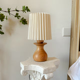 Vintage Small Wooden Table Lamps