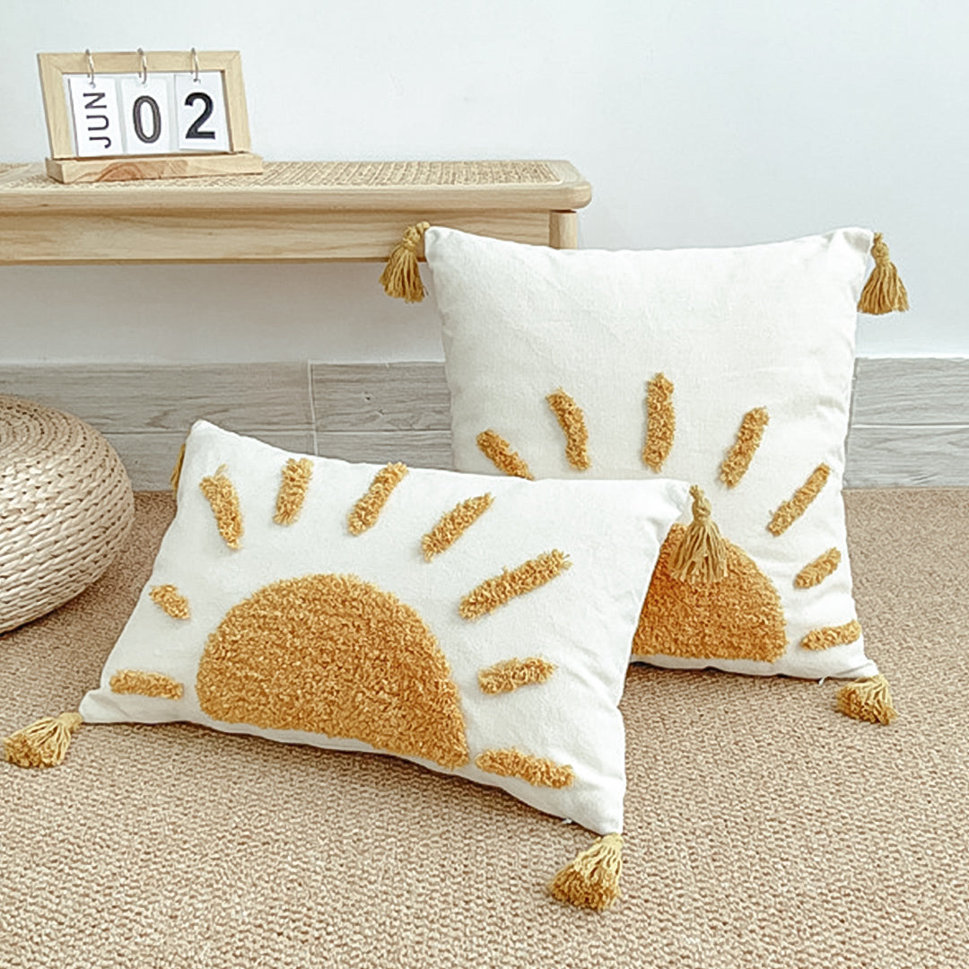 sun flower pillow