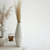 Ceramic White Floor Tall Modern Vases