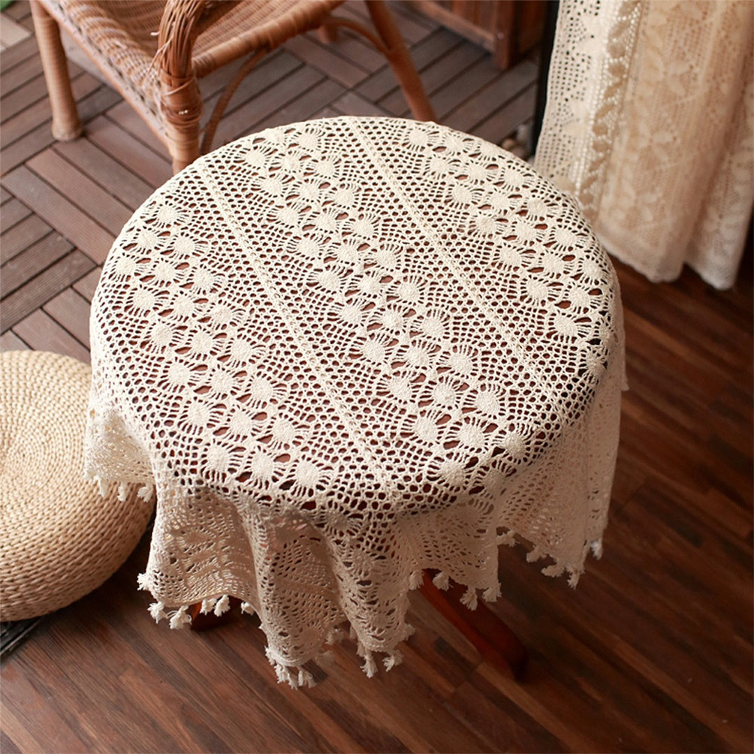 Crochet Square Tablecloths