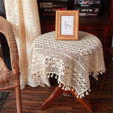 Crochet Square Tablecloths