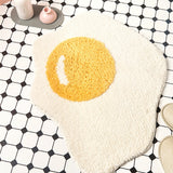 Cute Fried Egg Bath Mat