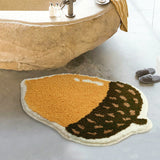 Cute Pine Cones Bath Mat