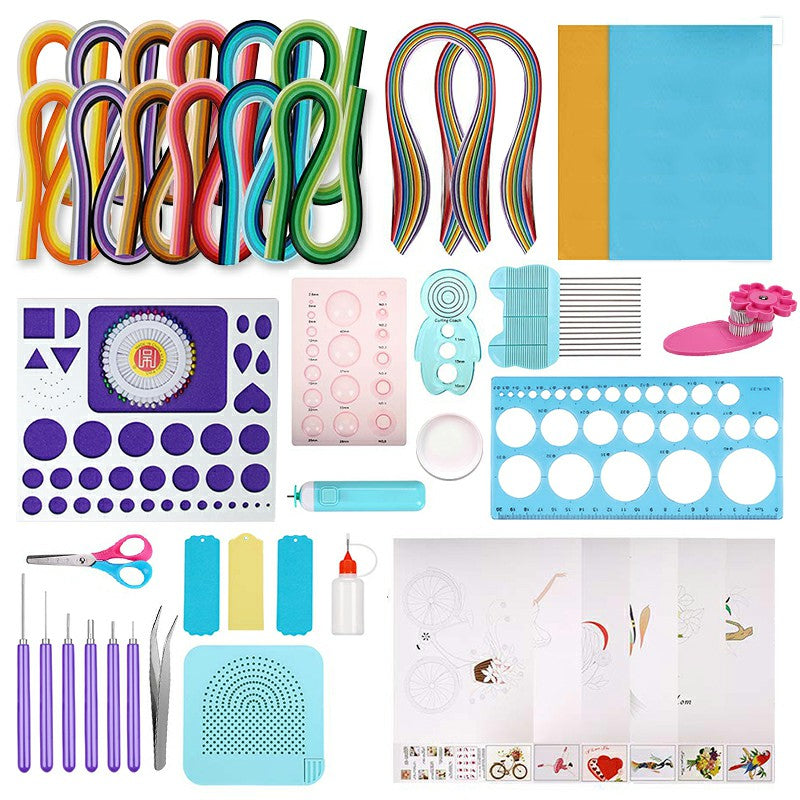 Beginner Friendly Paper Quilling Tool Set for Easy and Fun DIY Projects