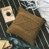 Hand Knitted Throw Pillows