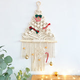 Handmade Crochet Christmas Wall Hanging