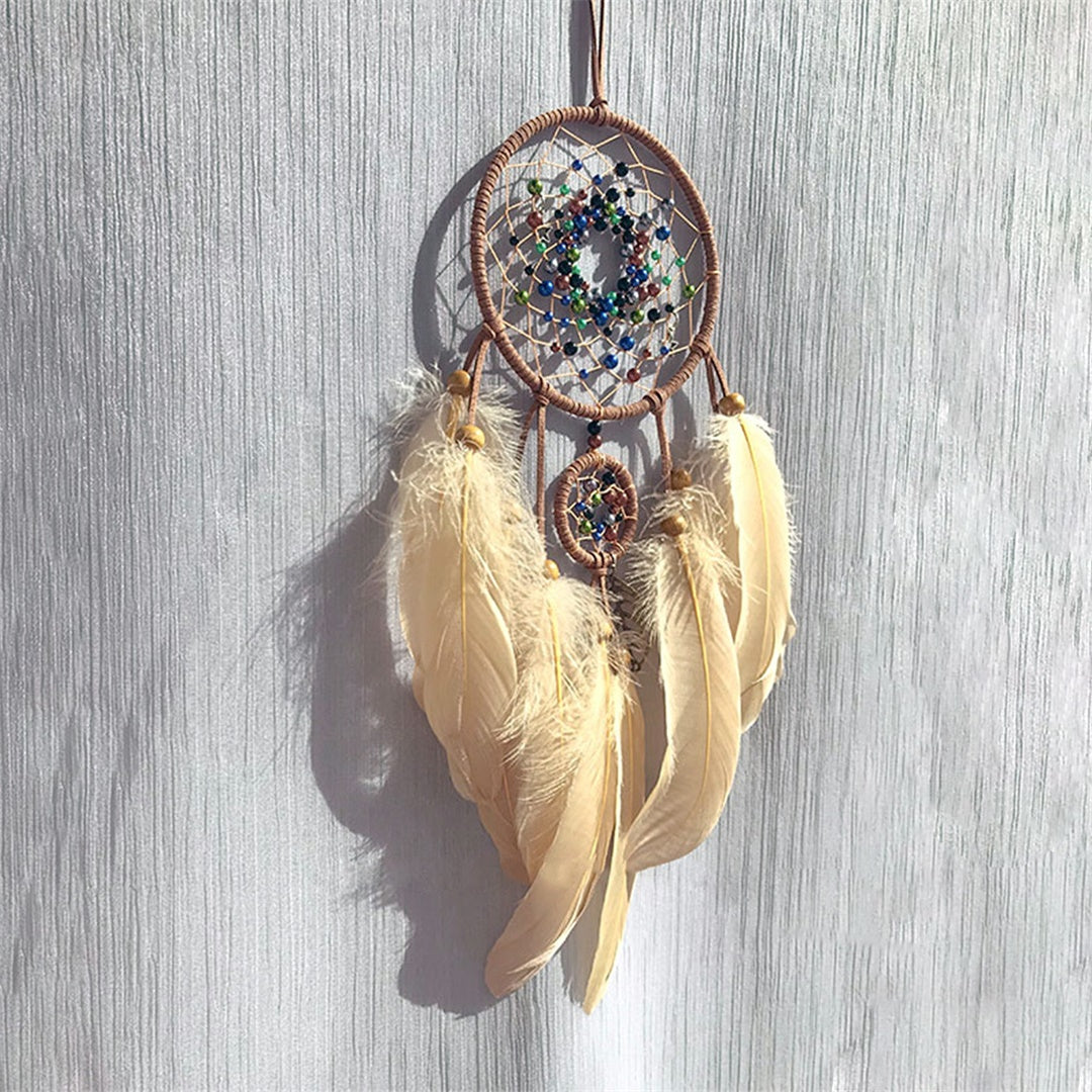 Yellow Feathers Dreamcatcher