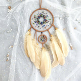 Yellow Feathers Dreamcatcher