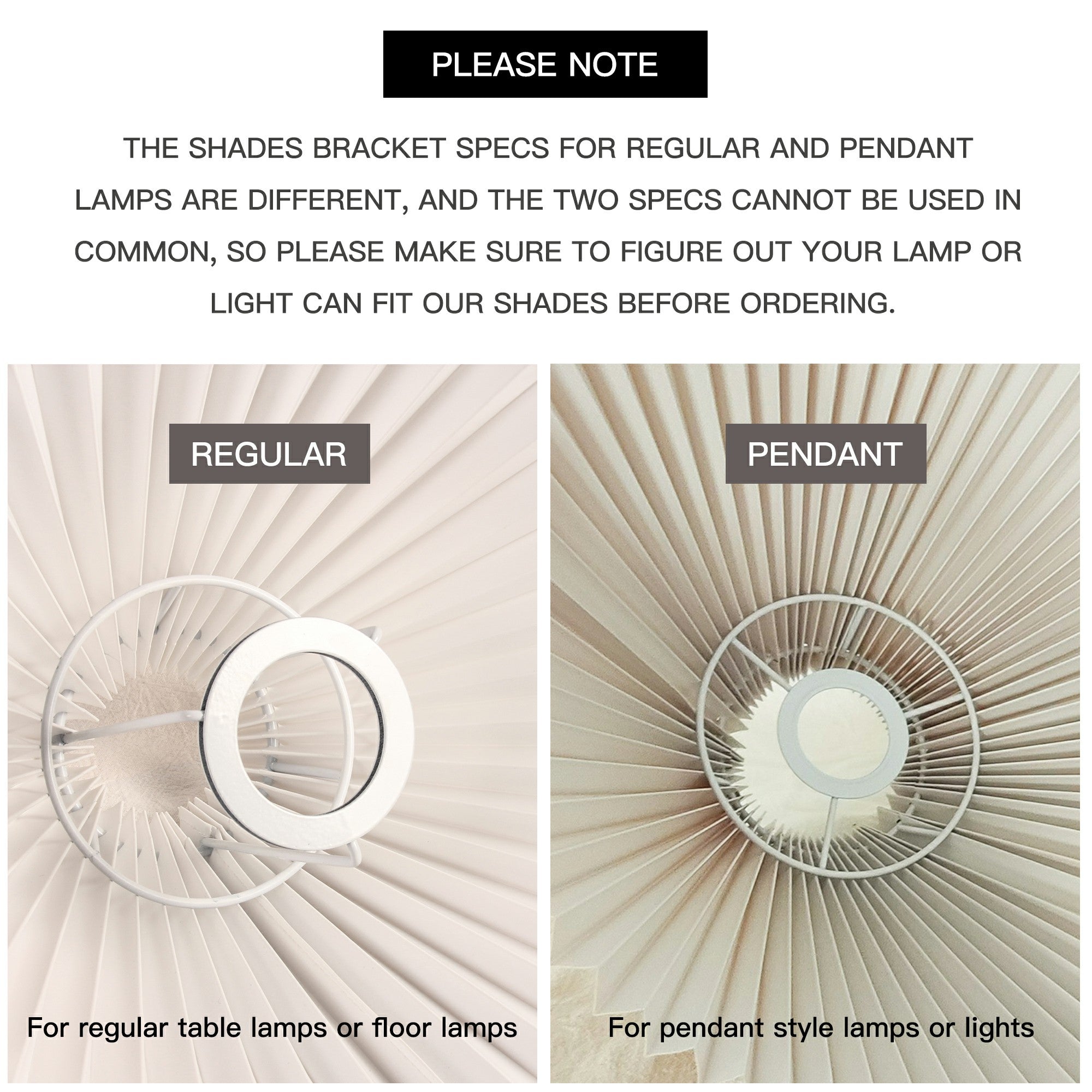 pleated lampshades frame