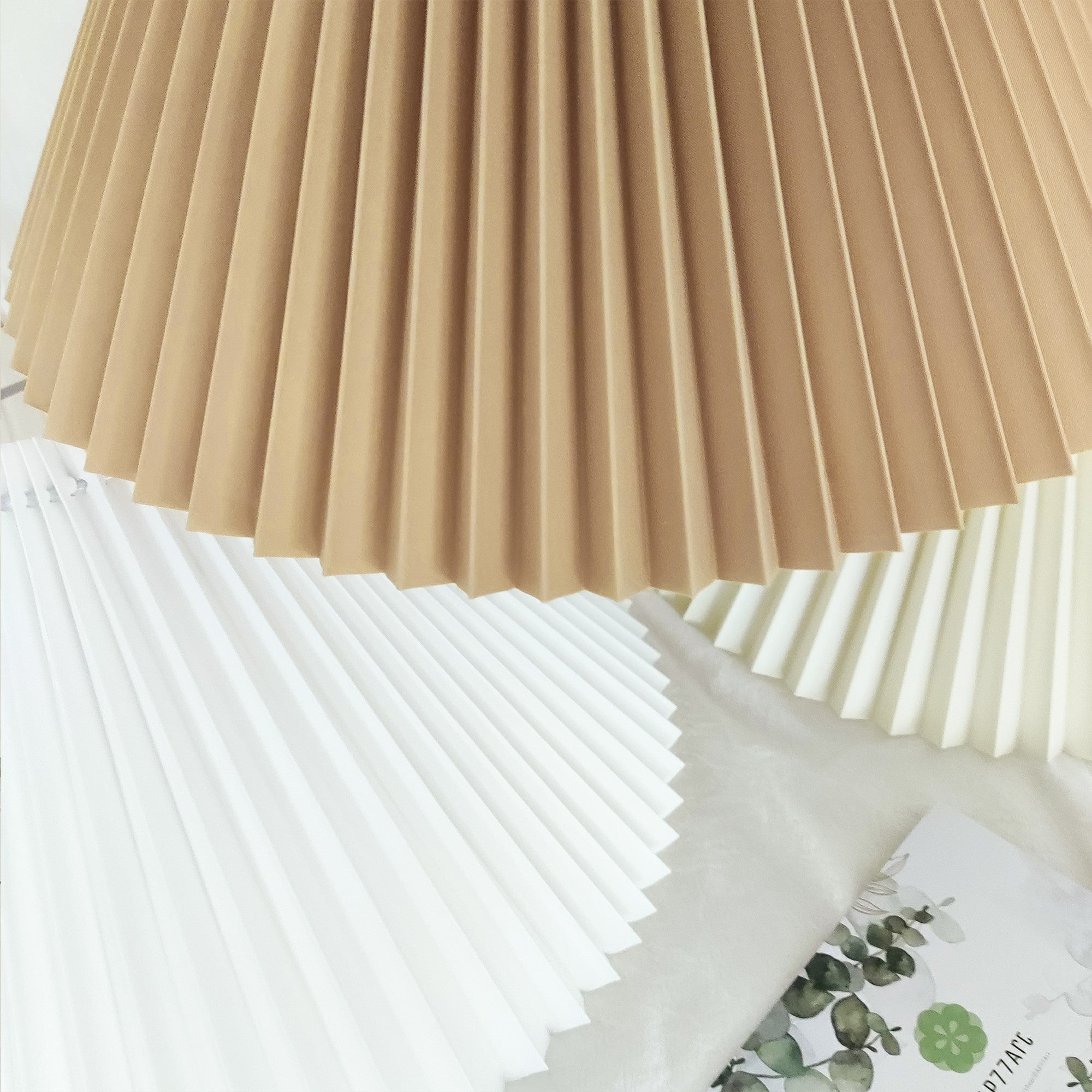 pleated lampshades for pendant