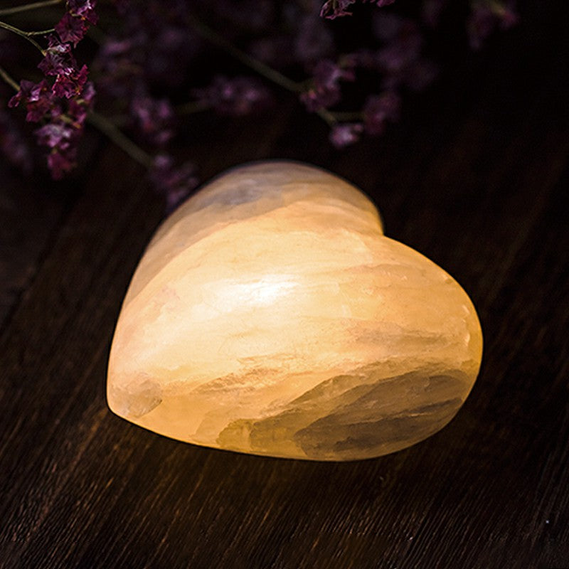 Romantic Love Natural Stone Salt Lamp
