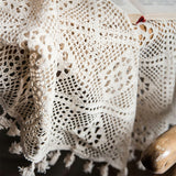 Crochet Tassels Tablecloths
