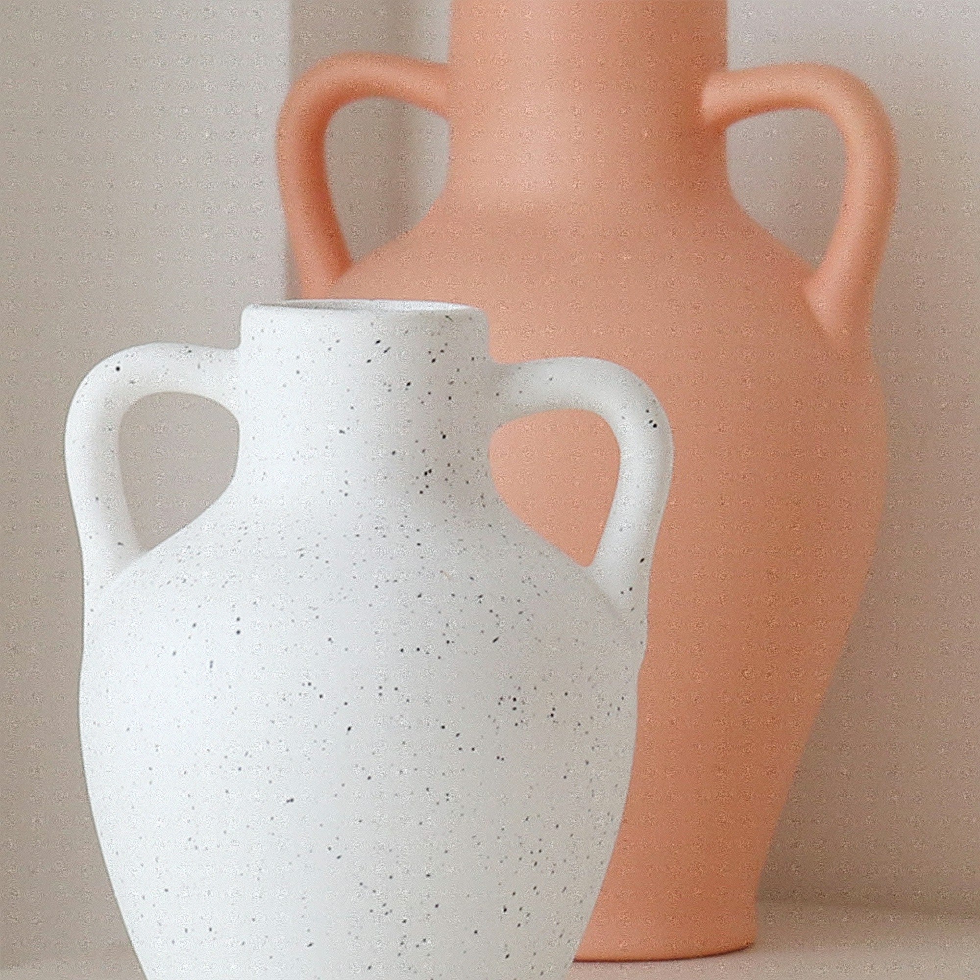 Minimalist Terracotta Pottery Vases