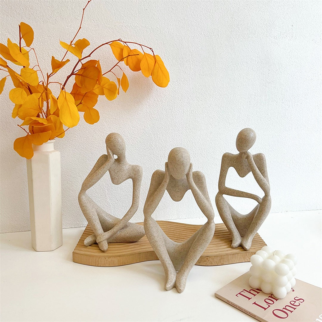Body Art Resin Ceramic Sculpture