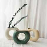 Semicircle Donut Vases