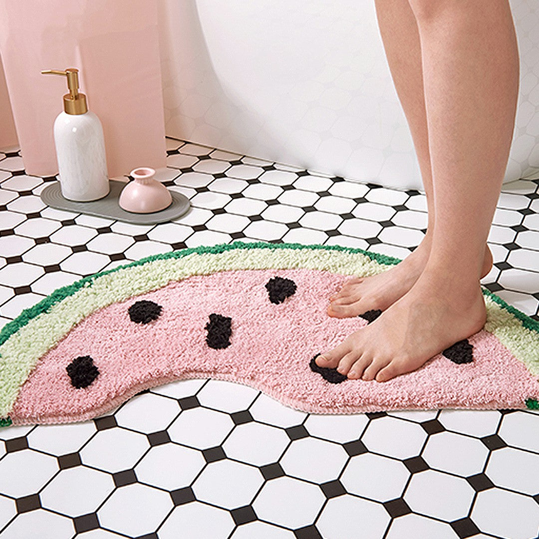 Cute Watermelon Bath Mat