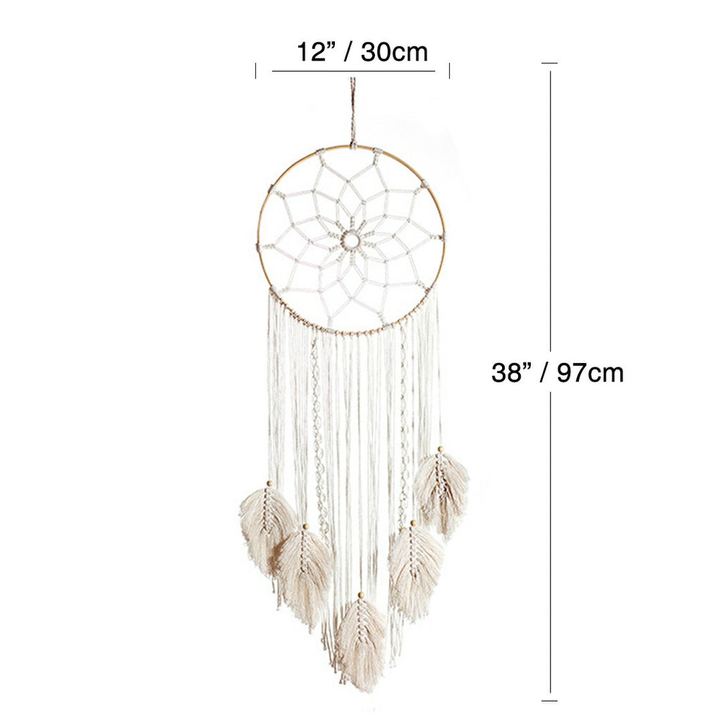 Boho Handmade Macrame Dream Catcher - Creatfunny